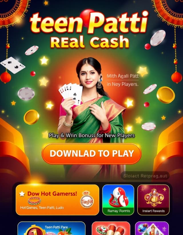 Teen Patti Real Cash Banner